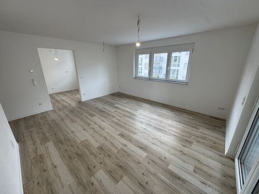 Wohnzimmer mit Küche