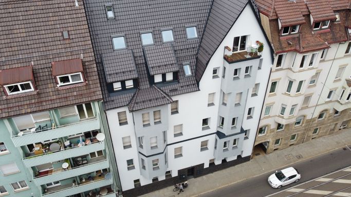 Strassenansicht Gebäude