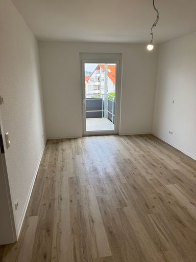 Schlafzimmer mit Balkon