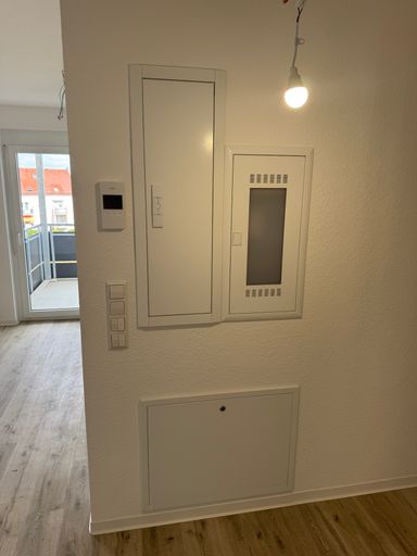 Glasfaseranschluss und LAN im Routerkasten