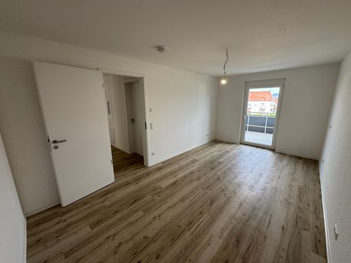 Schlafzimmer mit Balkon