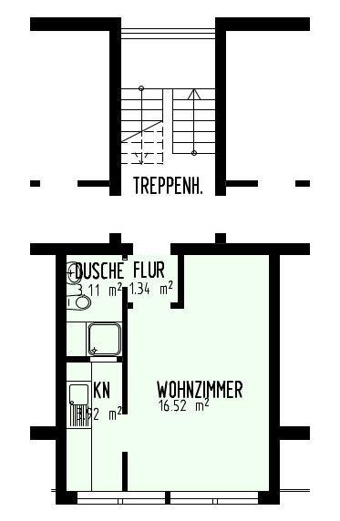 Grundriss Wohnung 32